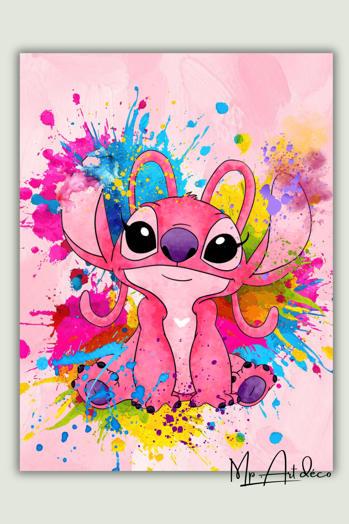 Tableau Angel pop colors