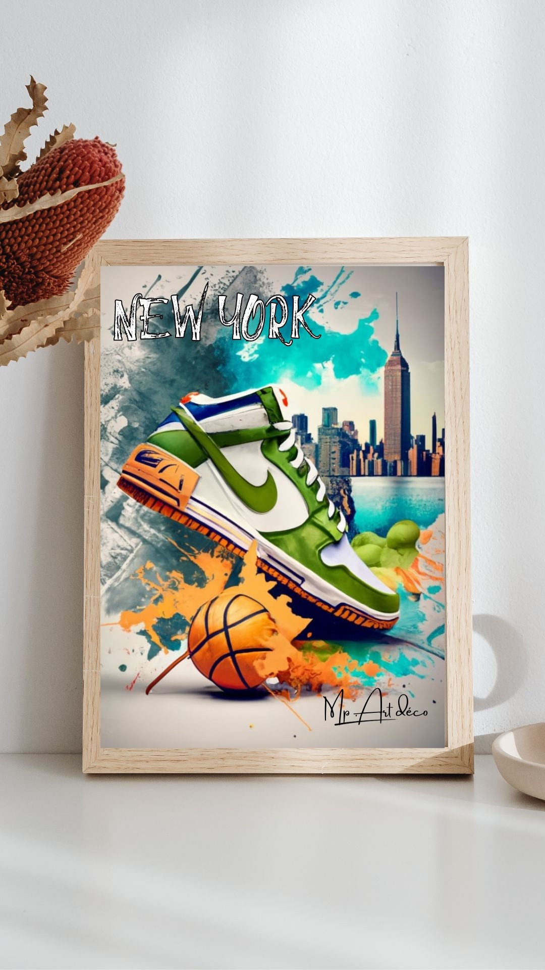 Tableau street art Nike New York