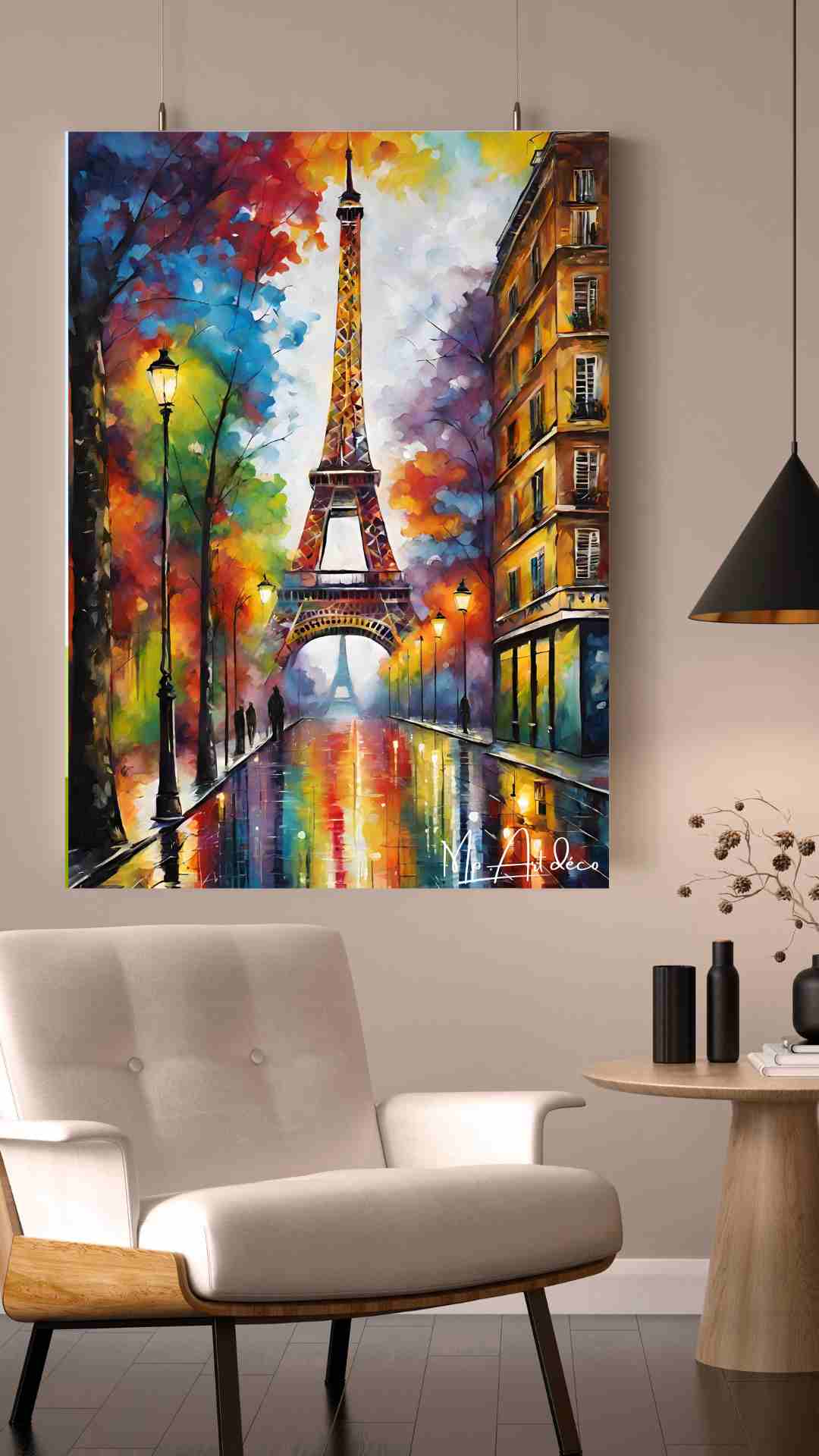 Tableau Tour Eiffel Paris