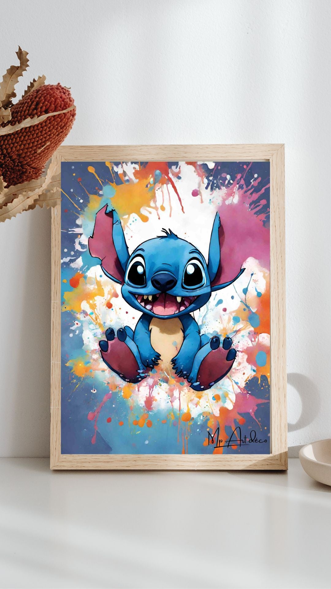 Tableau décoration Stitch