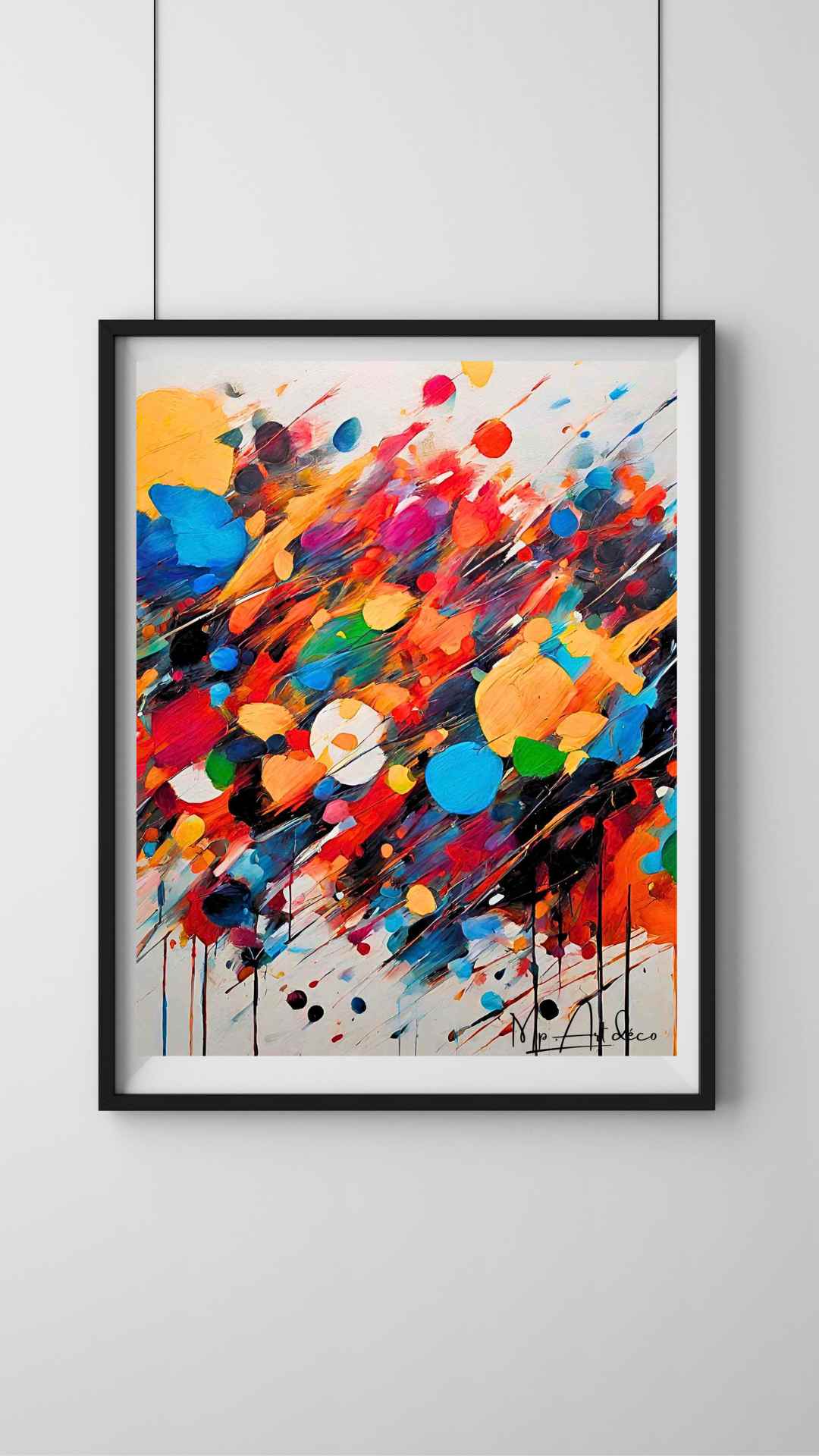 Tableau pop couleurs