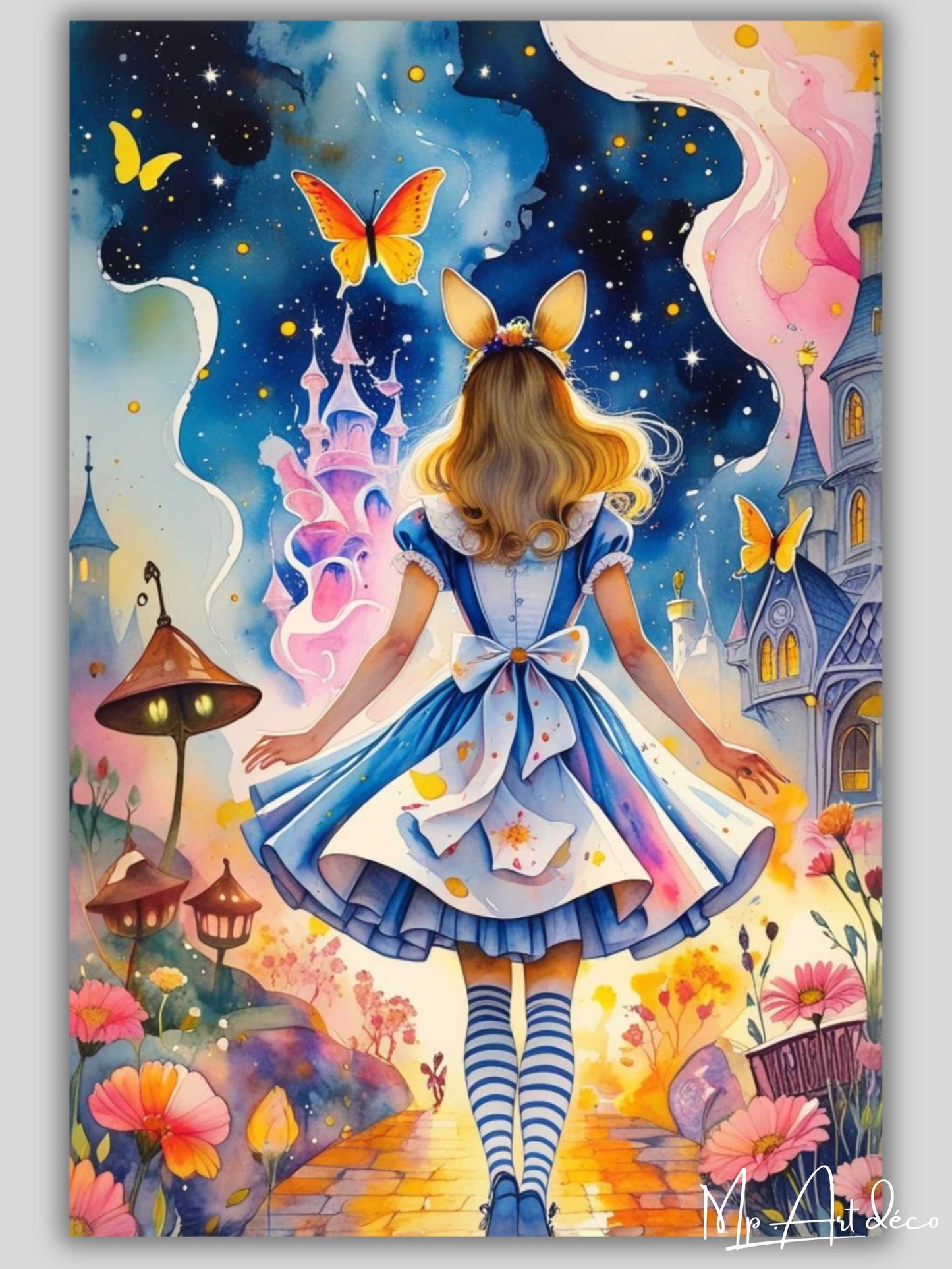 Tableau Disney Alice au Pays des Merveilles