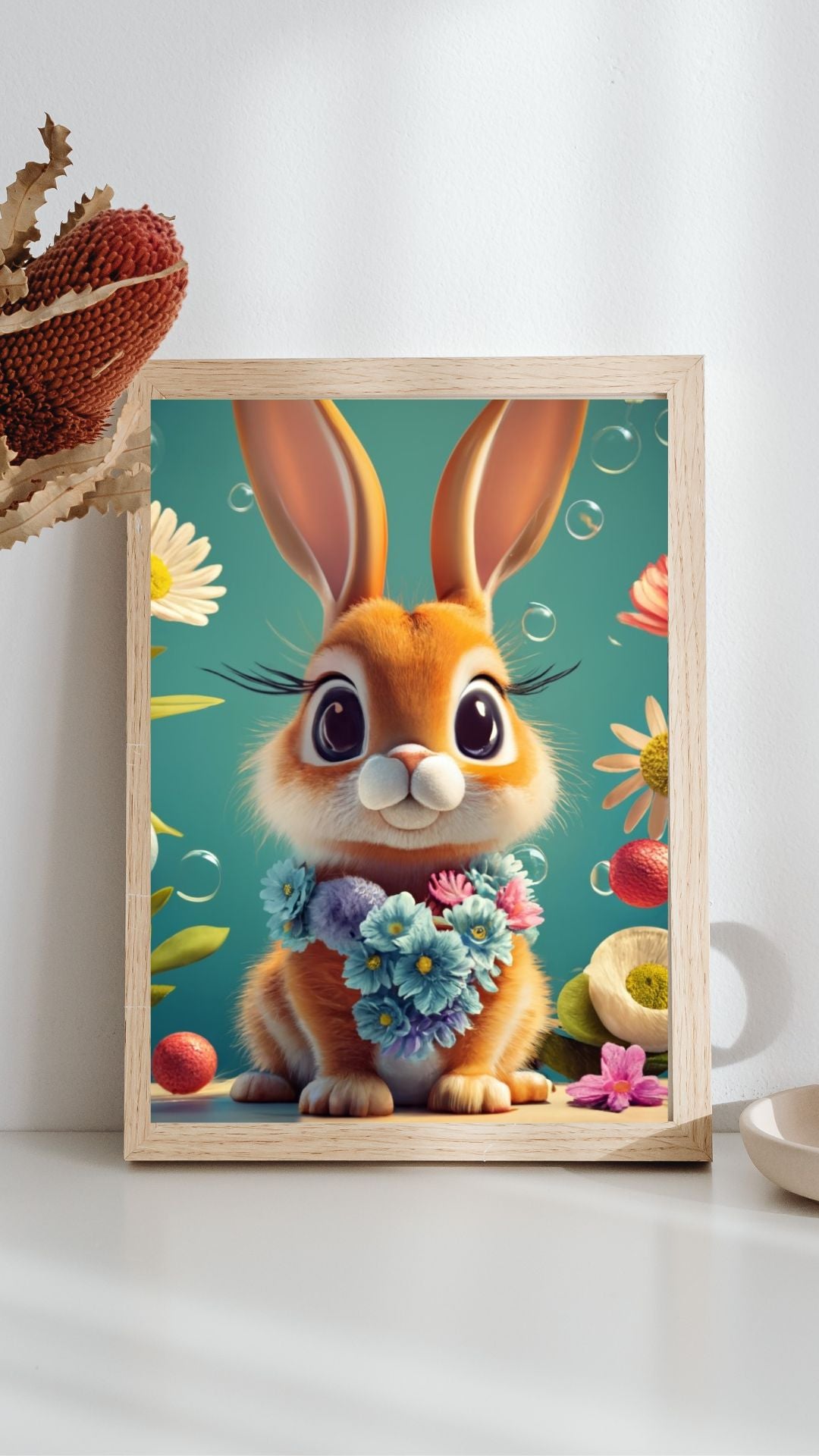 Tableau Bébé lapin