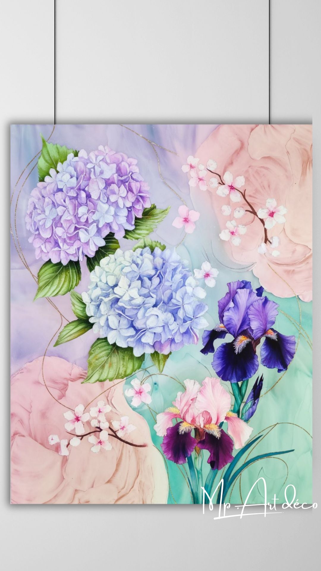 Tableau décoration - Bouquet Printanier