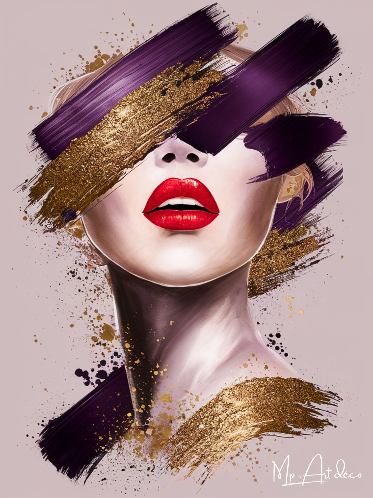 Tableau décoration femme moderne