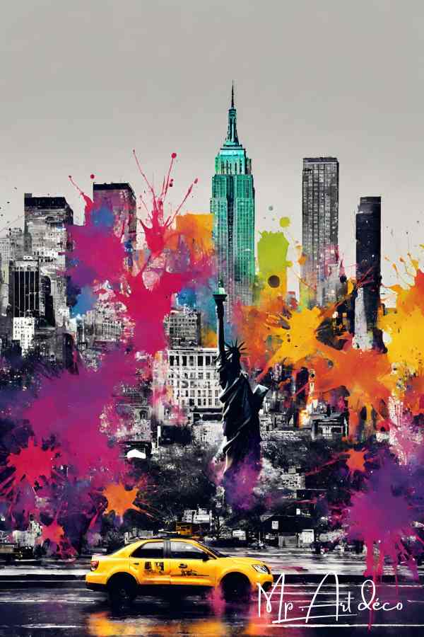 Tableau street art New-Yorkais