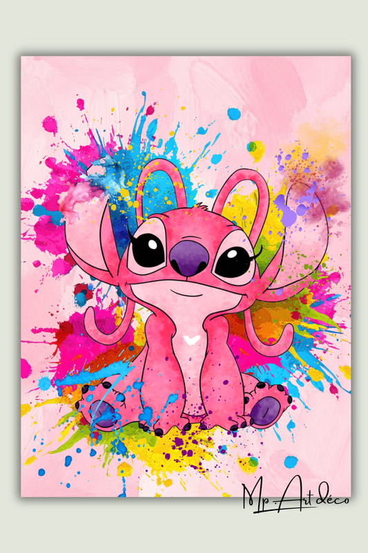 Tableau Angel pop colors