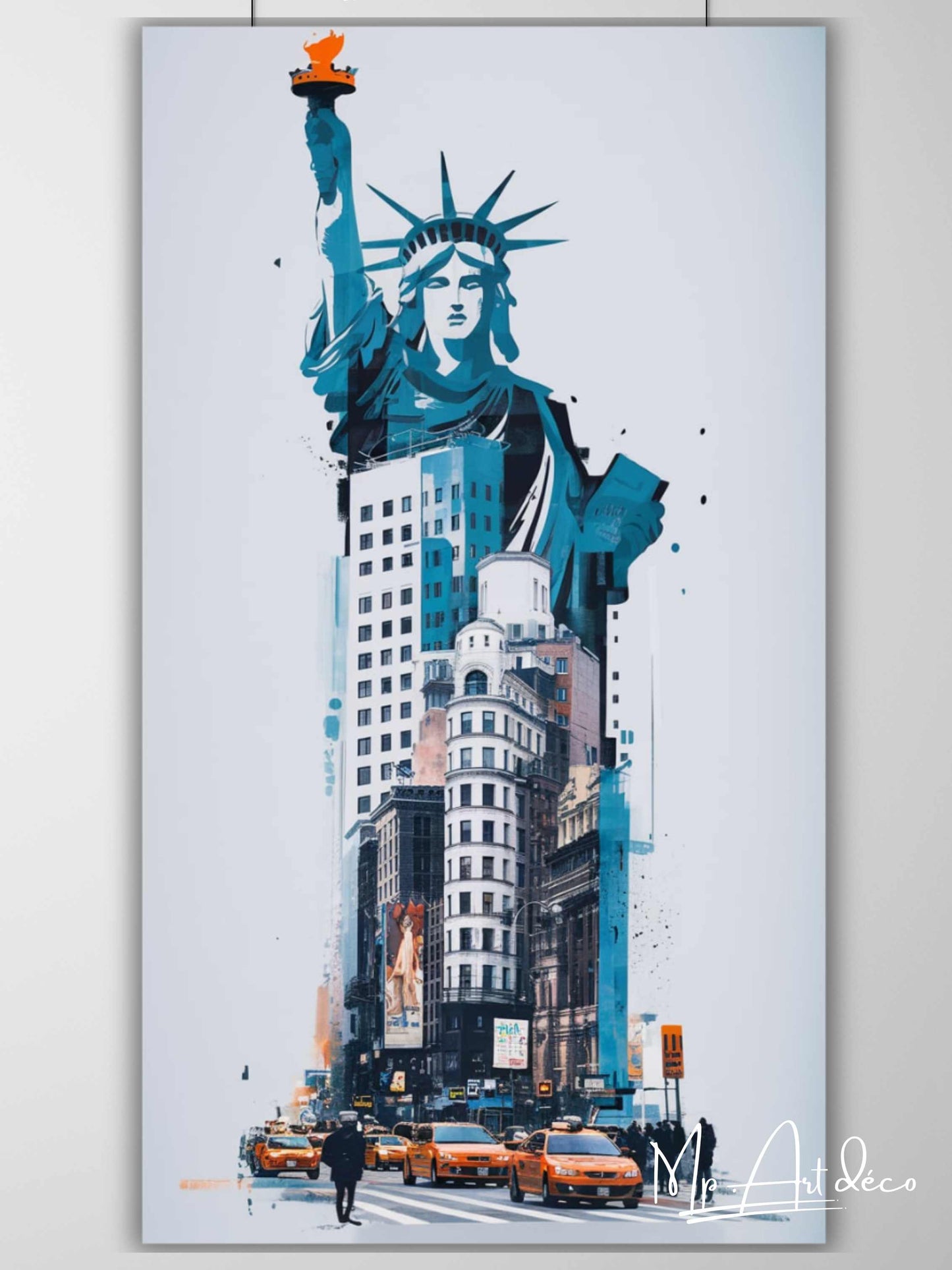 Tableau "New York Icons" Style Street Art