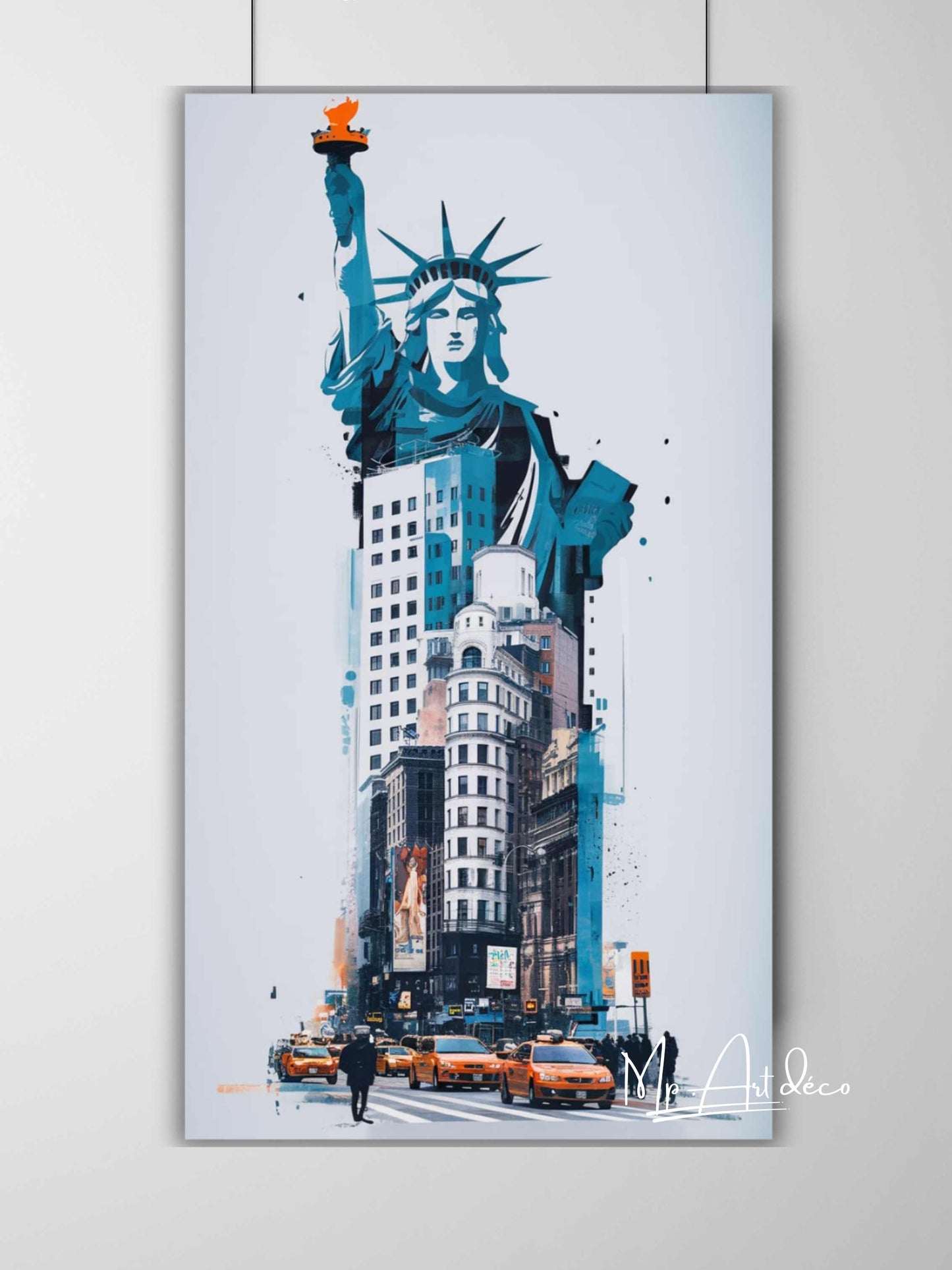 Tableau "New York Icons" Style Street Art