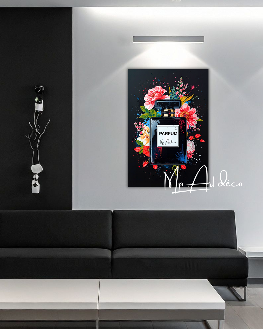 Tableau Parfum art deco moderne
