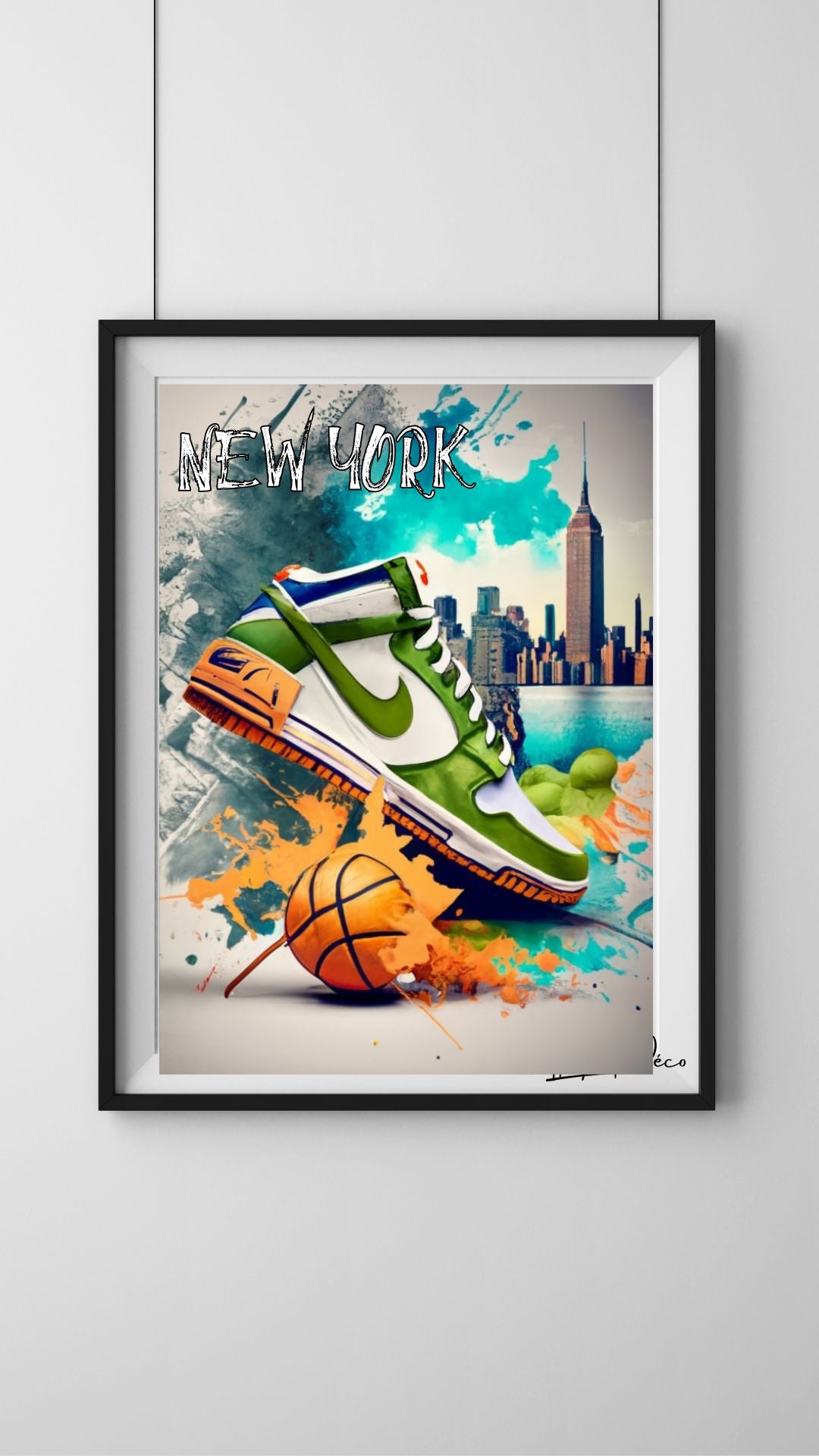 Tableau street art Nike New York