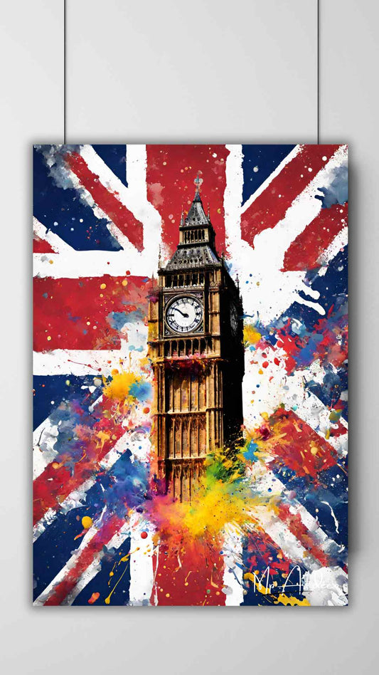 Tableau Londres Big Ben