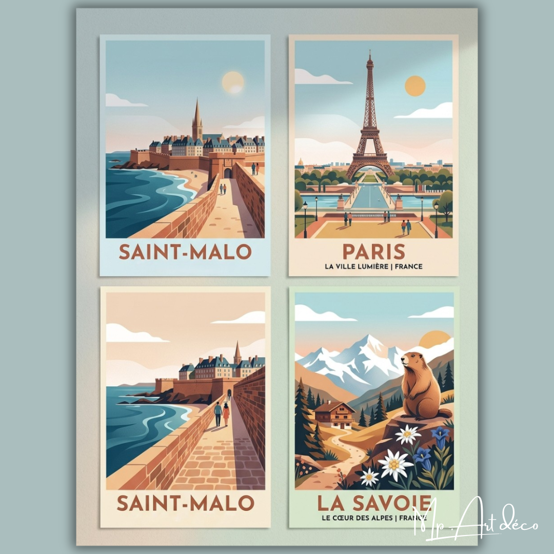 Affiches sur toiles à personnaliser